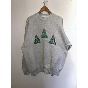 Vintage BVD Activewear Sz 3XL Christmas Sweater XXXL Made in USA